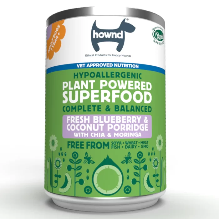 Fresh Blueberry & Coconut Porridge with Chia & Moringa (400g)